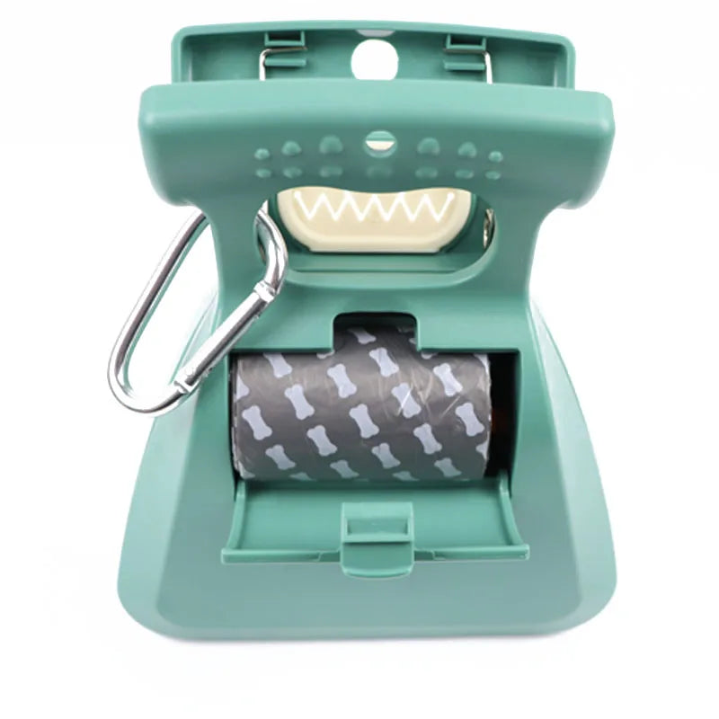 Foldable Dog Poop Scooper with waste bag dispenser