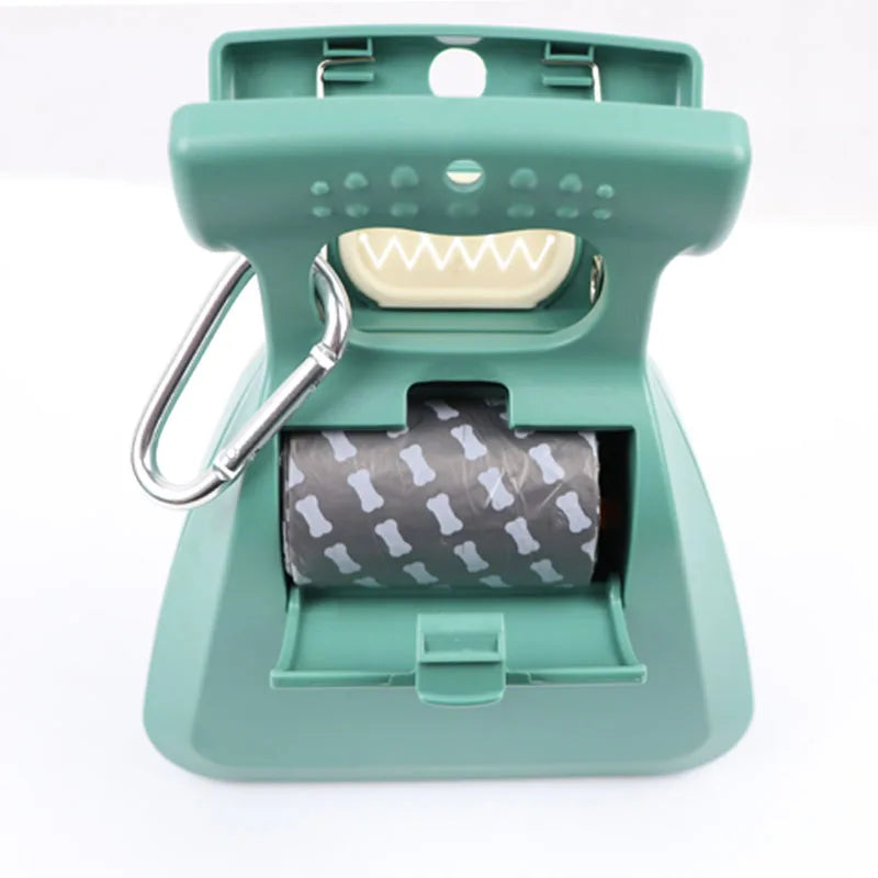 Foldable Dog Poop Scooper with waste bag dispenser