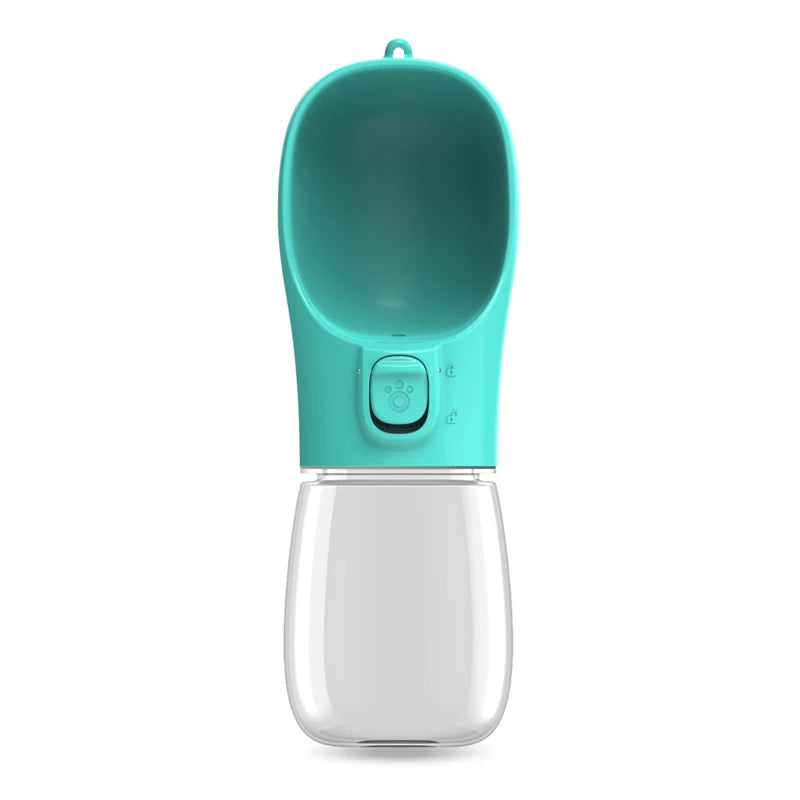 Portable Dog Water Bottle — Leakproof Travel Drinking Bowl for Dogs & Cats
