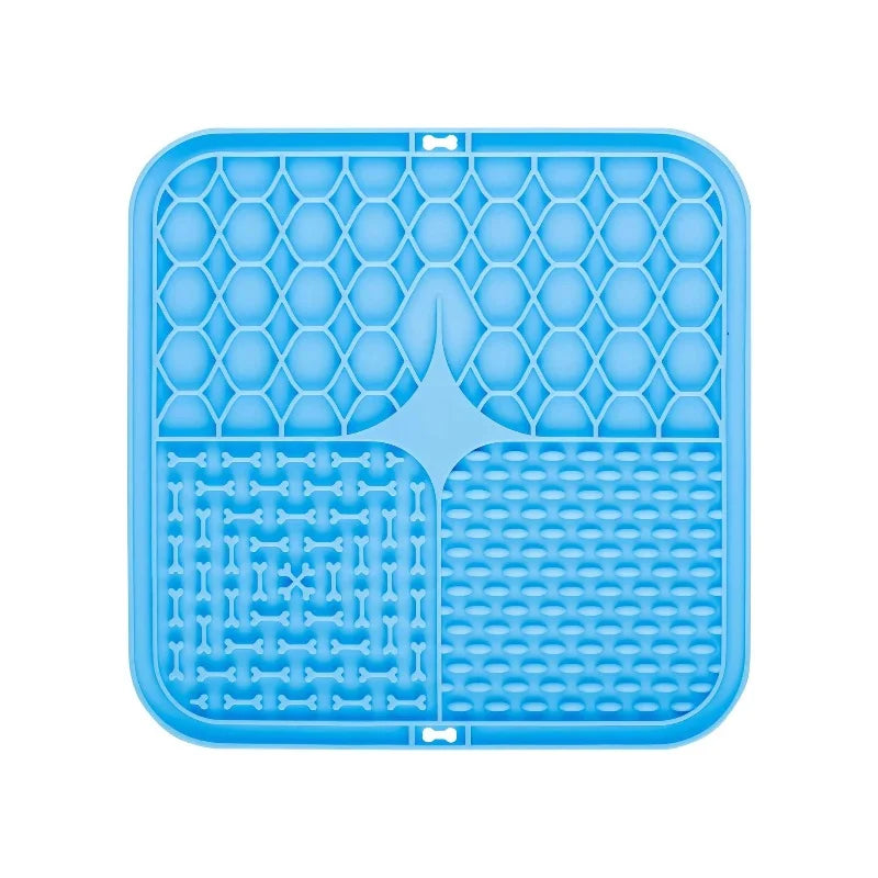 Silicone Lick Mat for Dogs & Cats — Slow Feeder, Bath Distraction & Anxiety Relief Pad