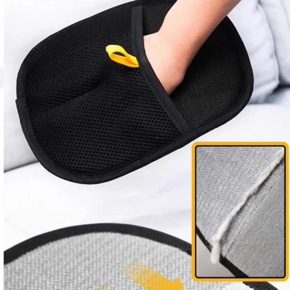 Double-Sided Deshedding Grooming Glove, Pet Hair Remover Glove for Couch, Furniture, Carpet, Car Seat