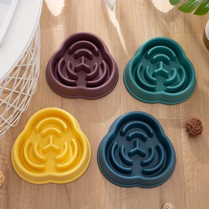 Slow Feeder Dog Bowl — Anti-Choke & Anti-Overturn Pet Feeding Bowl
