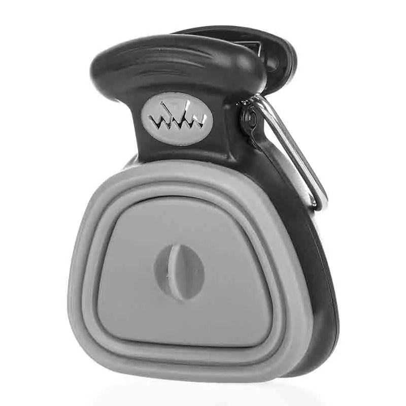 Foldable Dog Poop Scooper with waste bag dispenser