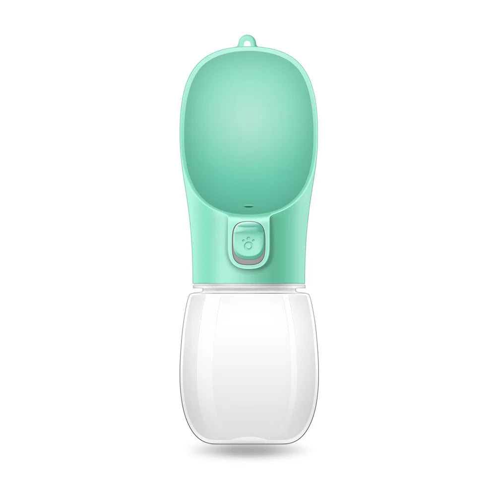 Portable Dog Water Bottle — Leakproof Travel Drinking Bowl for Dogs & Cats