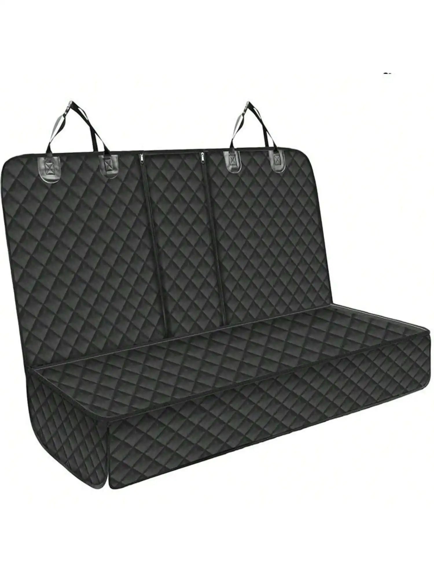 Dog Car Seat Cover — Waterproof & Scratch-Resistant Pet Hammock with Middle Armrest