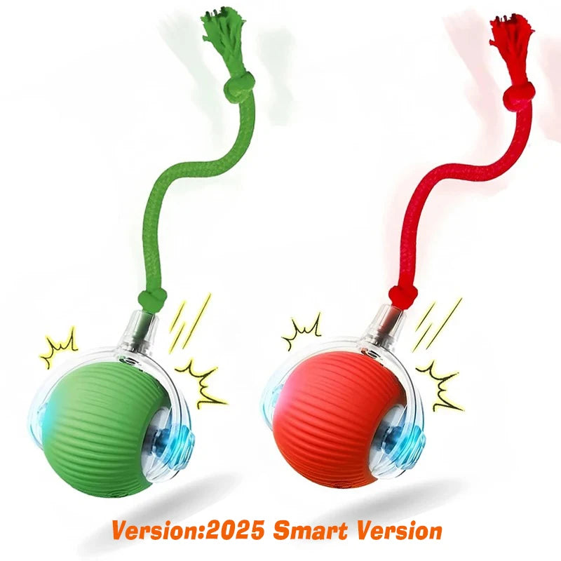 Smart Interactive Cat Ball Toy — Automatic Rolling & LED Lights for Indoor Cats