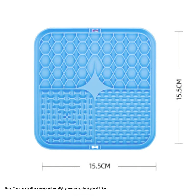 Silicone Lick Mat for Dogs & Cats — Slow Feeder, Bath Distraction & Anxiety Relief Pad