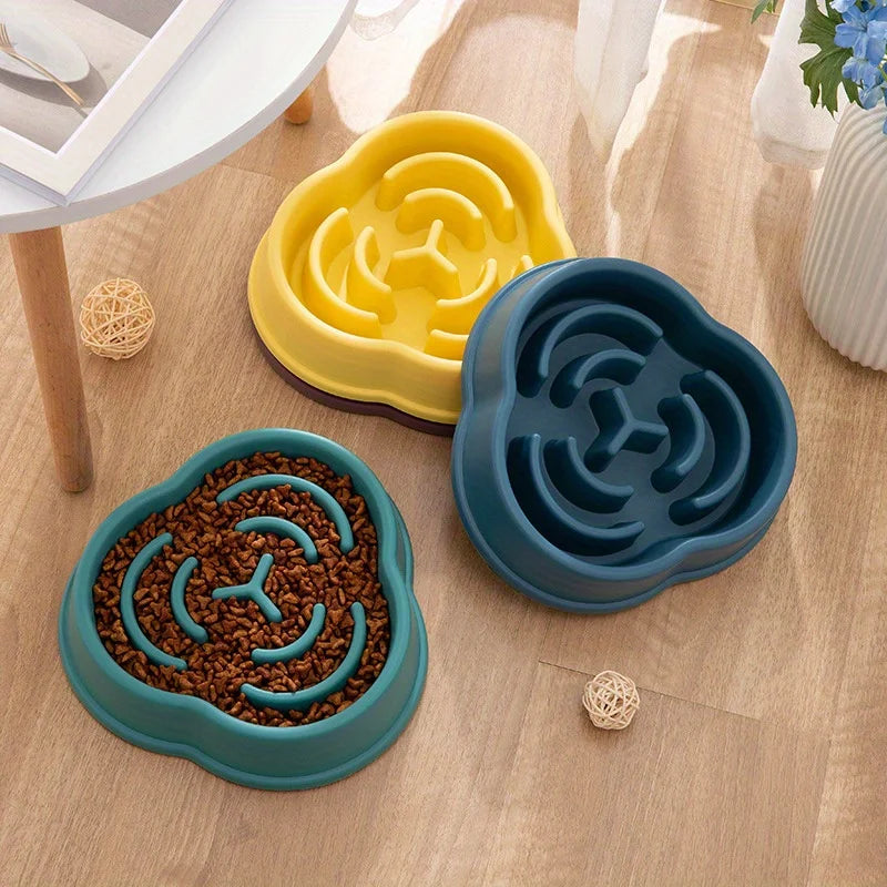 Slow Feeder Dog Bowl — Anti-Choke & Anti-Overturn Pet Feeding Bowl