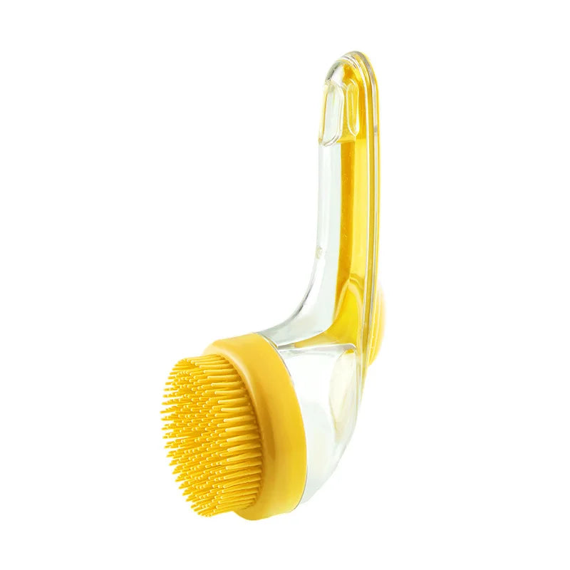 Soft Silicone Pet Bath Brush — Gentle Massage & Deep Clean for Dogs & Cats