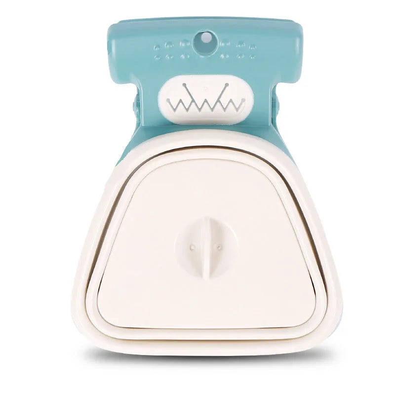 Foldable Dog Poop Scooper with waste bag dispenser