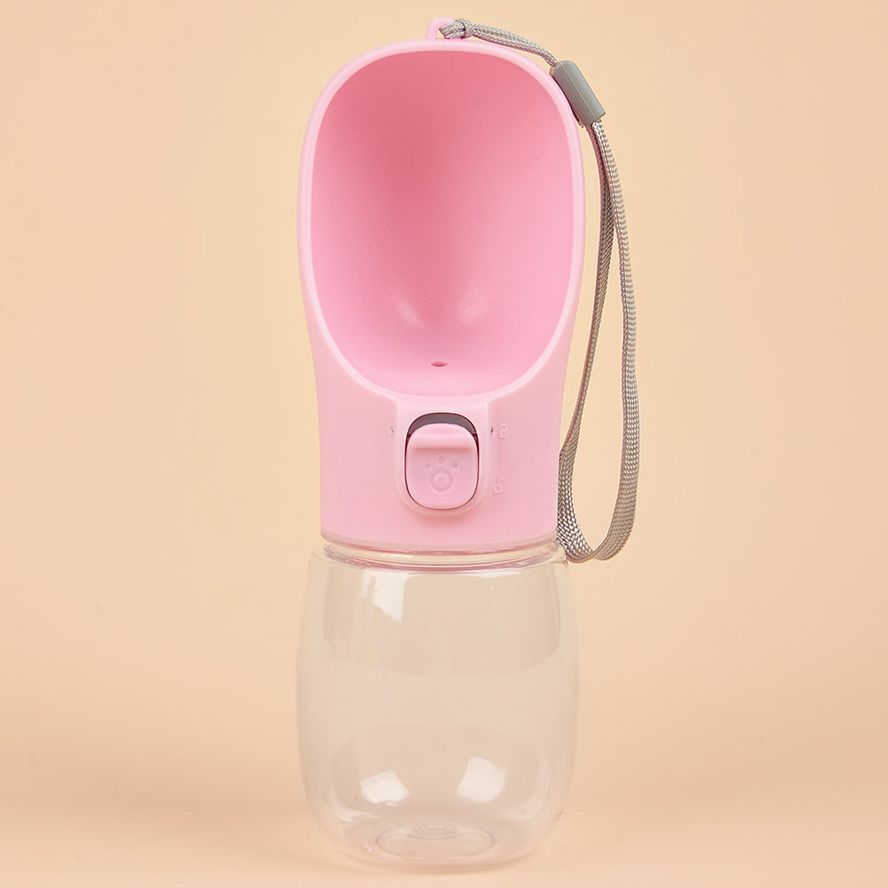 Portable Dog Water Bottle — Leakproof Travel Drinking Bowl for Dogs & Cats
