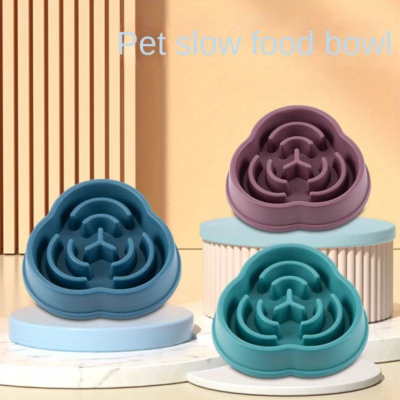 Slow Feeder Dog Bowl — Anti-Choke & Anti-Overturn Pet Feeding Bowl