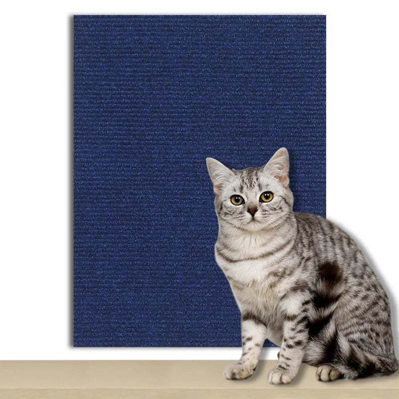 Cat Scratch Sofa Protector Mat — Self-Adhesive & Trimmable for Furniture Protection